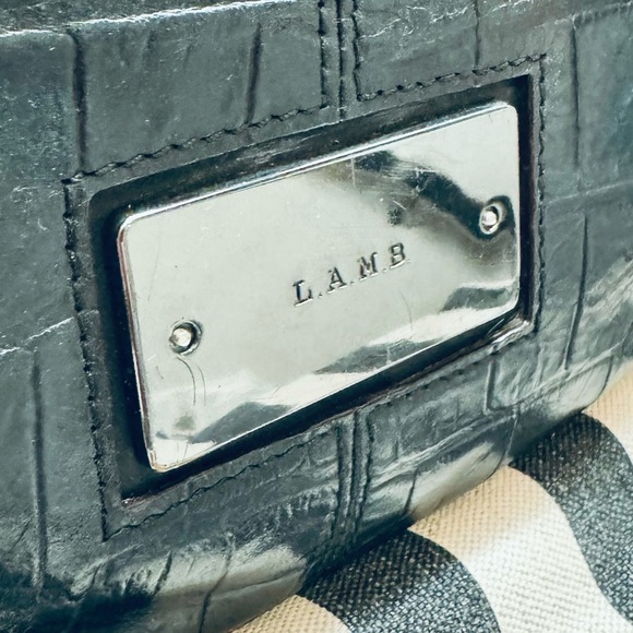 🐑🐑💋 Vintage L.A.M.B. Bowler by Gwen Stefani - Picture 3 of 14